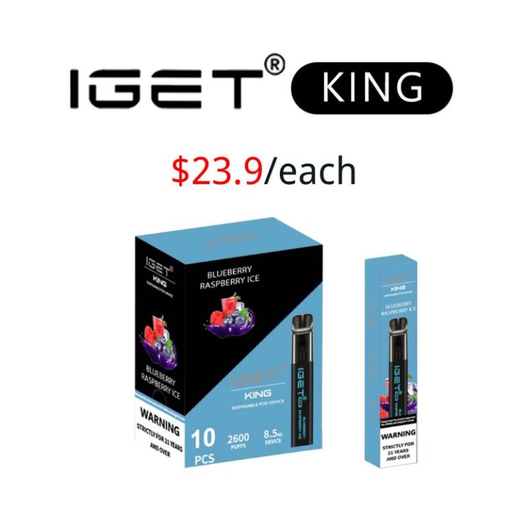 IGET King Box 10 PCS IGET Vape Australia Store